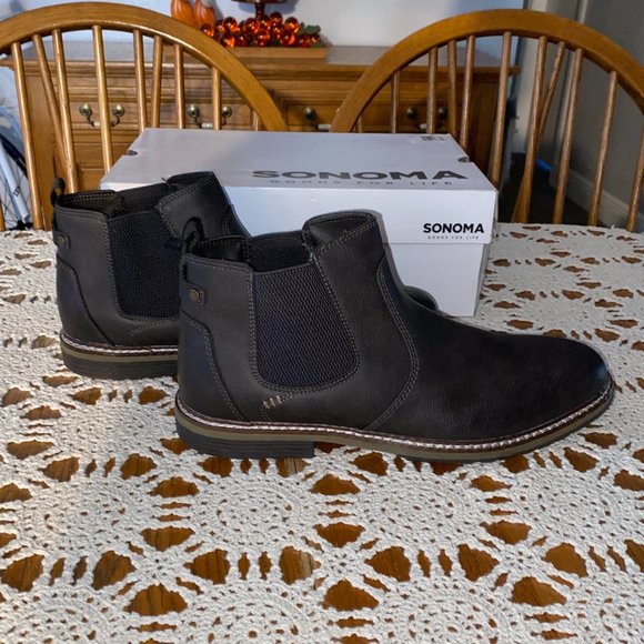 NWB Men’s Sz. 12 Sonoma Dark Brown Raul2 Chukka Boots w/ Ortholite ECO main image 5